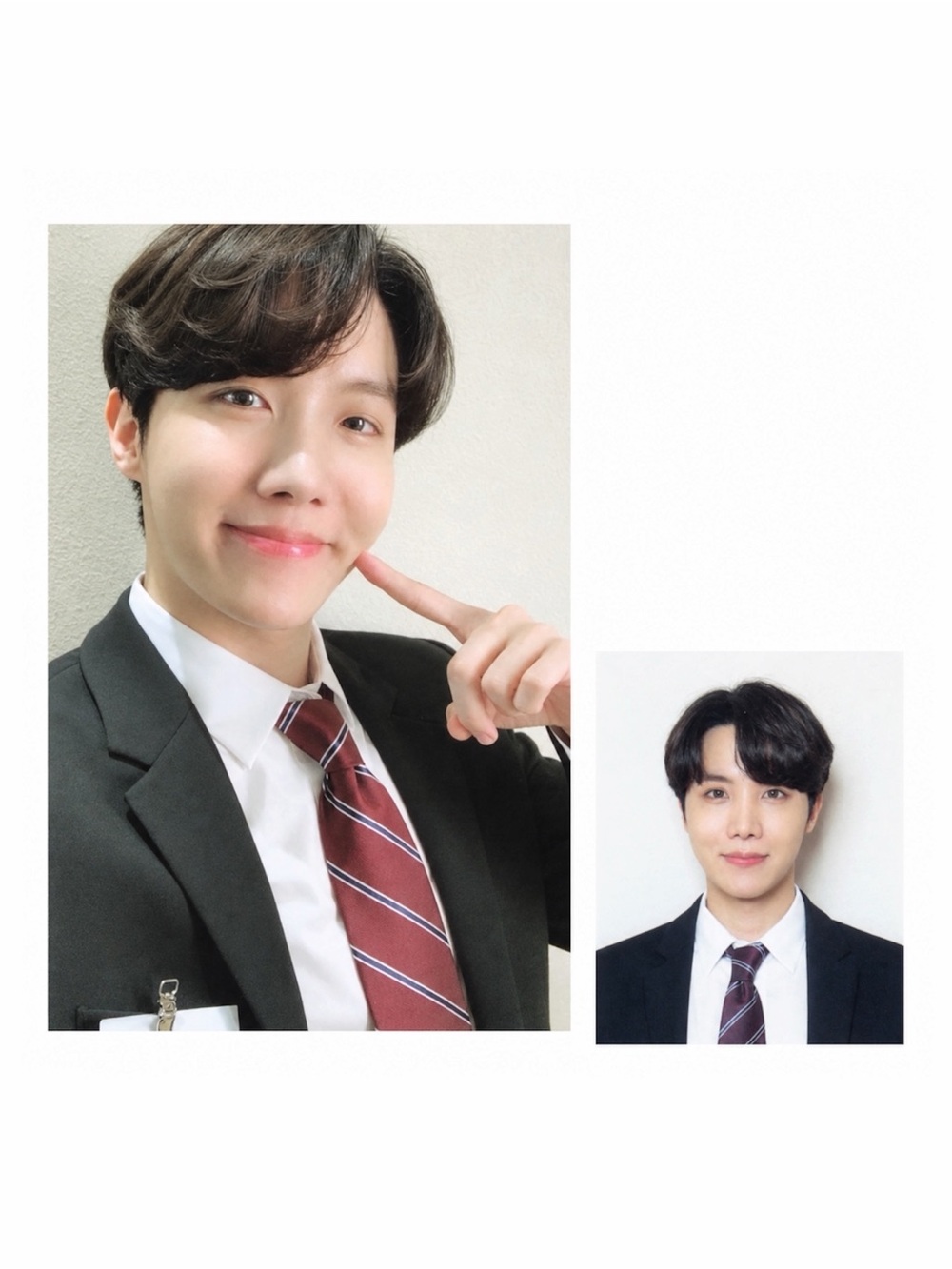 BTS GLOBAL OFFICIAL FANCLUB ARMYMEMBERSHIP KIT V3 J-HOPE PHOTOCARD + ID PHOTO